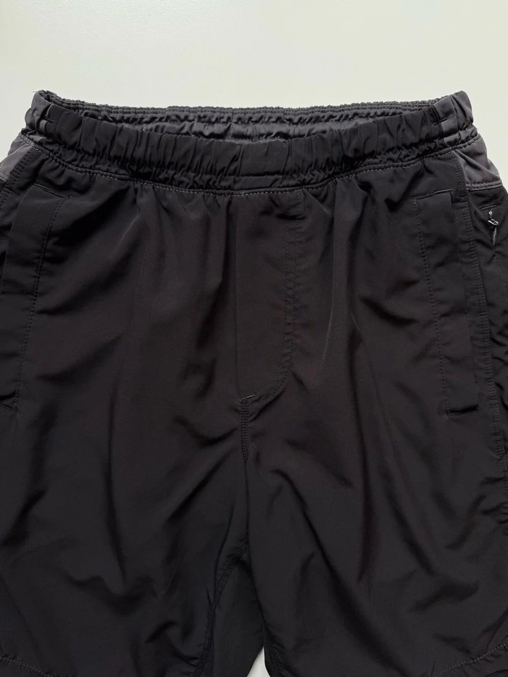 Birddogs Men's Black Lightweight Performance Gym Shorts - Size S